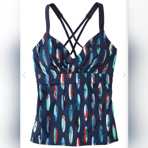 Title Nine Metis Underwire Tankini Top - Picture 3 of 14